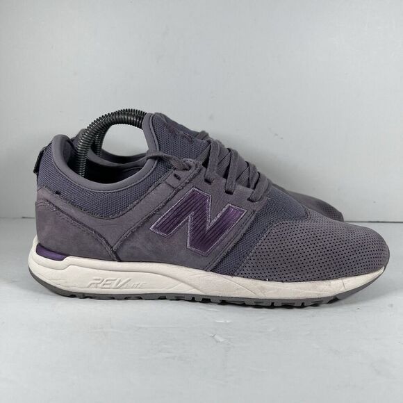 New Balance Shoes - New Balance 247 Luxe Violet Lace Up Athletic Shoes Sneakers Women's Size 8.5